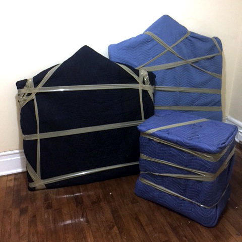 Long-distance load, secured for the road